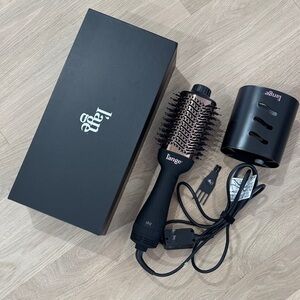 L'ange Black and Gold Hair Dryer Brush